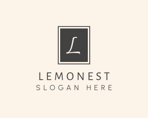 Elegant Square Lettermark Logo