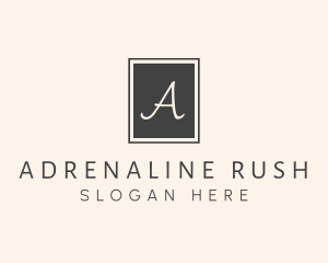 Elegant Square Lettermark logo design