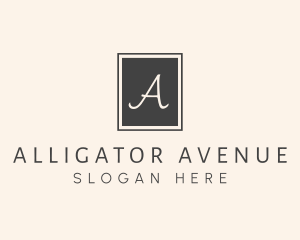 Elegant Square Lettermark logo design