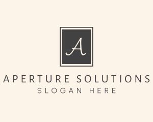 Elegant Square Lettermark logo design