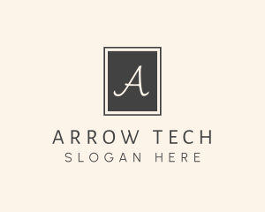 Elegant Square Lettermark logo design