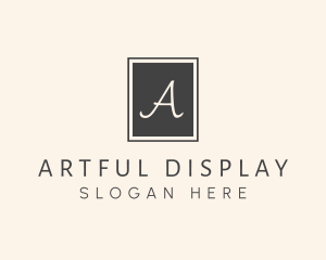 Elegant Square Lettermark logo design