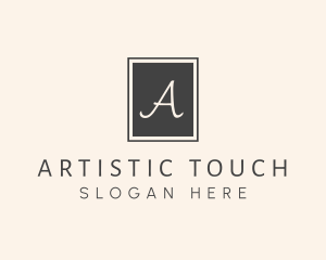 Elegant Square Lettermark logo design