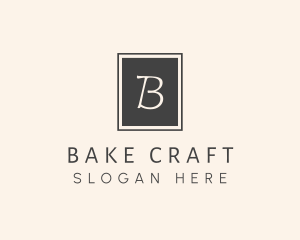 Elegant Square Lettermark logo design