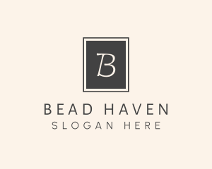 Elegant Square Lettermark logo design