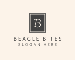 Elegant Square Lettermark logo design