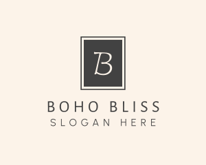 Elegant Square Lettermark logo design