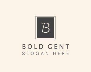 Elegant Square Lettermark logo design