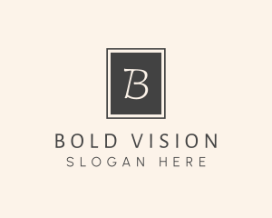 Elegant Square Lettermark logo design