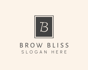 Elegant Square Lettermark logo design