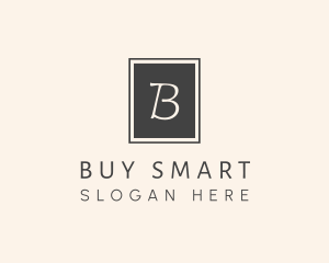 Elegant Square Lettermark logo design