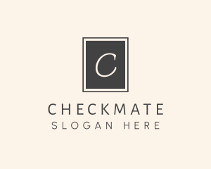 Elegant Square Lettermark logo design