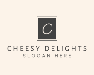 Elegant Square Lettermark logo design