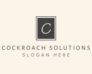 Elegant Square Lettermark logo design