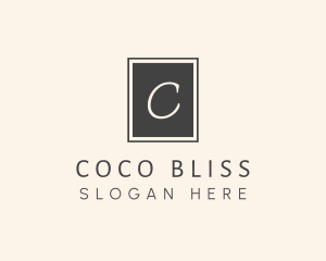 Elegant Square Lettermark logo design