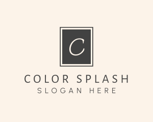 Elegant Square Lettermark logo design