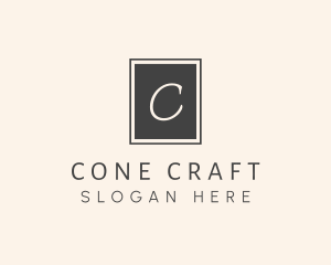 Elegant Square Lettermark logo design