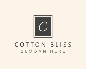 Elegant Square Lettermark logo design