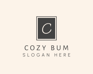 Elegant Square Lettermark logo design