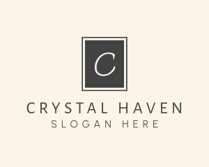 Elegant Square Lettermark logo design