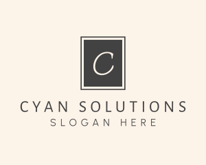 Elegant Square Lettermark logo design