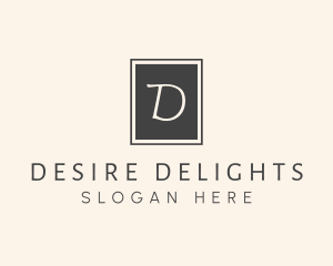 Elegant Square Lettermark logo design