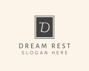 Elegant Square Lettermark logo design