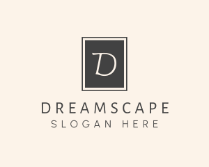 Elegant Square Lettermark logo design