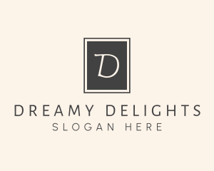 Elegant Square Lettermark logo design