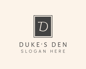 Elegant Square Lettermark logo design