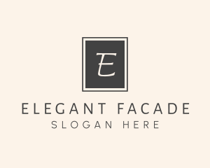 Elegant Square Lettermark logo design