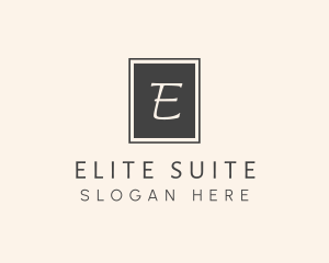 Elegant Square Lettermark logo design