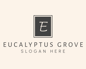 Elegant Square Lettermark logo design