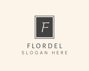 Elegant Square Lettermark logo design