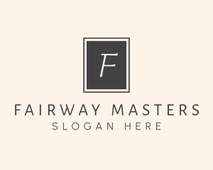 Elegant Square Lettermark logo design