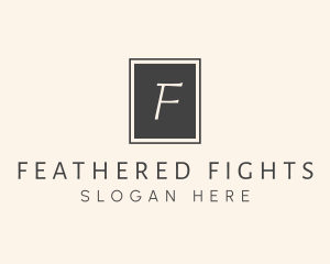 Elegant Square Lettermark logo design