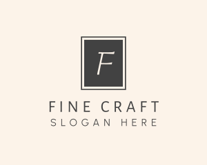 Elegant Square Lettermark logo design