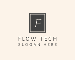 Elegant Square Lettermark logo design