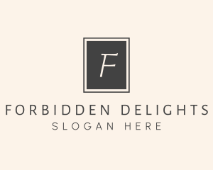 Elegant Square Lettermark logo design