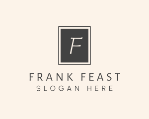 Elegant Square Lettermark logo design