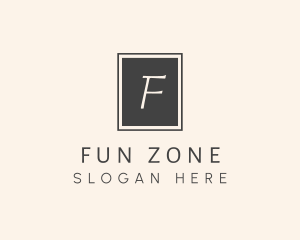 Elegant Square Lettermark logo design