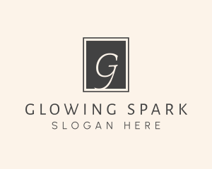 Elegant Square Lettermark logo design