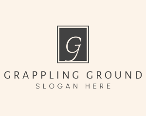 Elegant Square Lettermark logo design