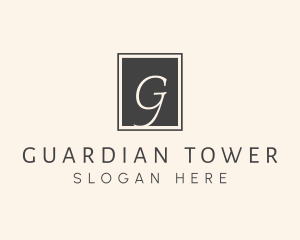 Elegant Square Lettermark logo design