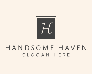 Elegant Square Lettermark logo design