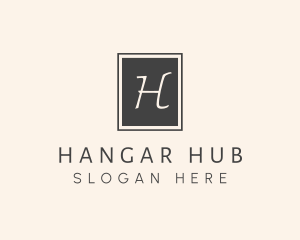 Elegant Square Lettermark logo design