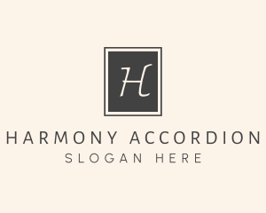 Elegant Square Lettermark logo design