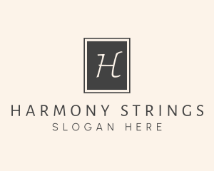 Elegant Square Lettermark logo design