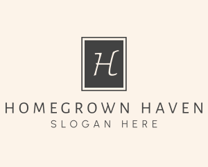 Elegant Square Lettermark logo design