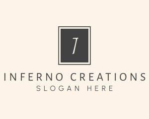 Elegant Square Lettermark logo design